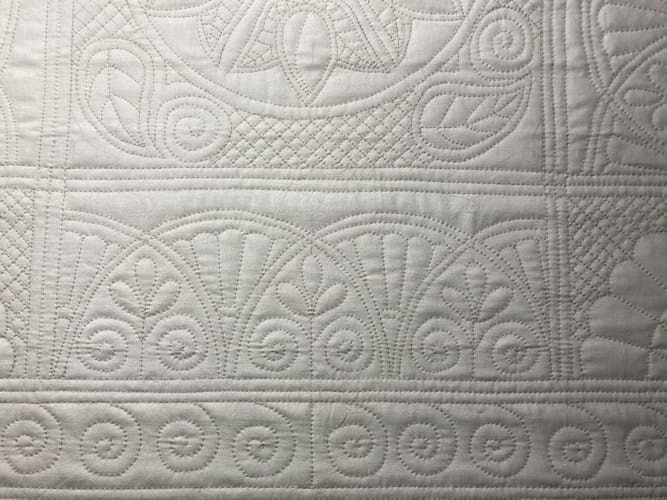 Wholecloth Quilt 01